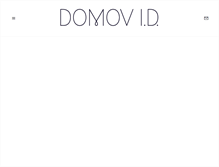 Tablet Screenshot of domovid.com